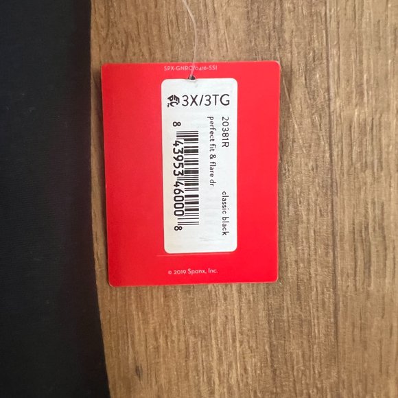 NEW Spanx Perfect Fit & Flare Minidress Black - Picture 16 of 16